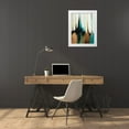 thumbnail image 3 of OToole, Tim 12x14 White Modern Wood Framed Museum Art Print Titled - Falling Colors II, 3 of 4