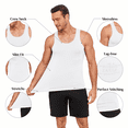 thumbnail image 3 of EA'S SECRET Men's Undershirts Sleeveless Bamboo Rayon Tank Shirts Stretchy Crew Neck Tank Tops for Men 3 Pack (3W,S), 3 of 9