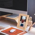 thumbnail image 4 of KAKOWELY Wooden Photo Frames 2pcs Vertical Photo Display Frames Chic Versatile For Home, 4 of 7