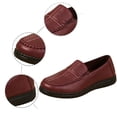 thumbnail image 6 of HXWCHs Breathable On Casual Sneakers for Women Featuring Soft Cushioned Sole All Day Walking Comfort 6 Red, 6 of 8