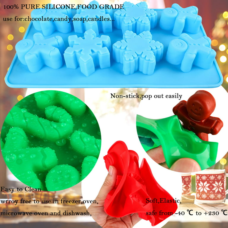 Silicone Mold Variety Pack - LOT - 19 pieces Baking, Wax Melts, Candy