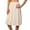 Ivory, variant on Women's Shadowline 4711625 25 Inch Flare Daywear Half Slip (Black L)