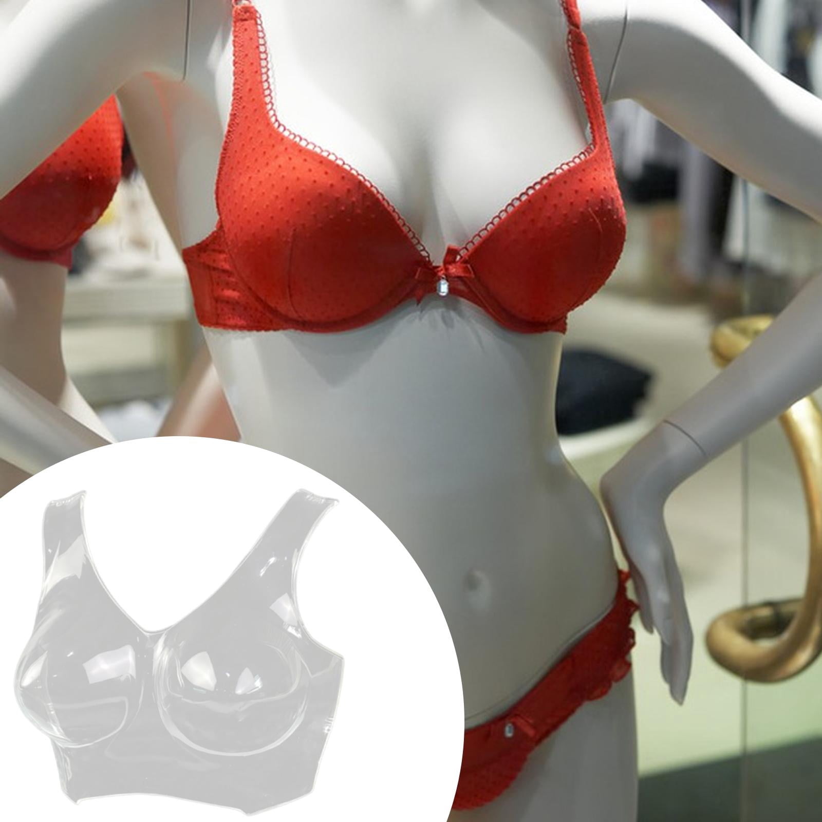Milageto Bra Underwear Display Stand Clear Lightweight Sturdy Mannequin Model for Bedroom