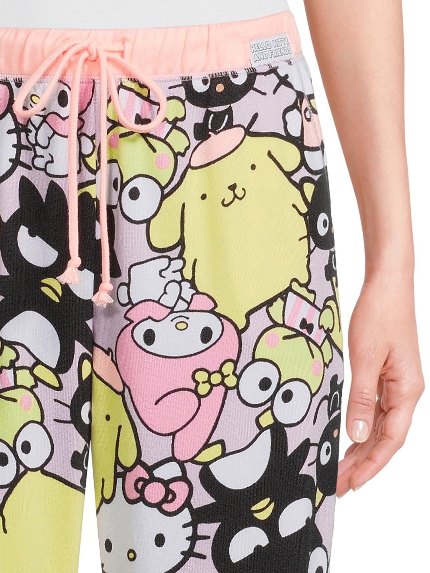 Hello Kitty Women’s Print Sleep Jogger Pants, Sizes XS-3X