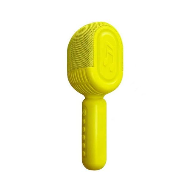 Microphone de Karaoké BT Sans Fil Haut-Parleur Hi-Fi 1800mAh Rechargeable Portable à Main Micro BT Machine Haut-Parleur pour Ho