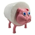 thumbnail image 5 of Joernso Animal Toilet Paper Holder Freestanding Cartoon Sheep Toilet Roll Holder 3D Printed Pig Cat Loo Roll Holder for Bathroom Decor Tissue Roll Storage, 5 of 8