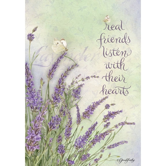 Lang Companies, Lavender Outdoor Flag-Large - 28 x 40 by Jane Shasky