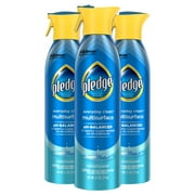 Pledge Multisurface Cleaner, Everyday Clean, Aerosol, Rainshower Scent, 9.7 oz, Pack of 3