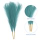 thumbnail image 3 of 2 Paquetes de Hierba Pampas Falsa de 17 Pulgadas, 10 Tallos de Hierba Artificial para Decoración, Verde Azulado, 3 of 6