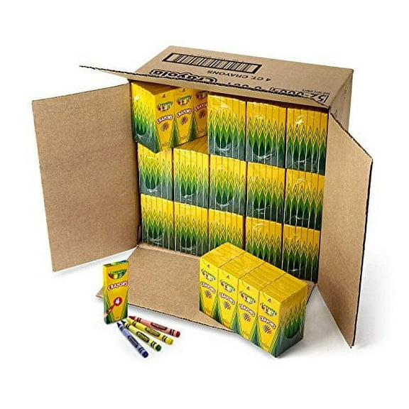Crayola Crayon Tuck Box, 4 Count 360 Pack