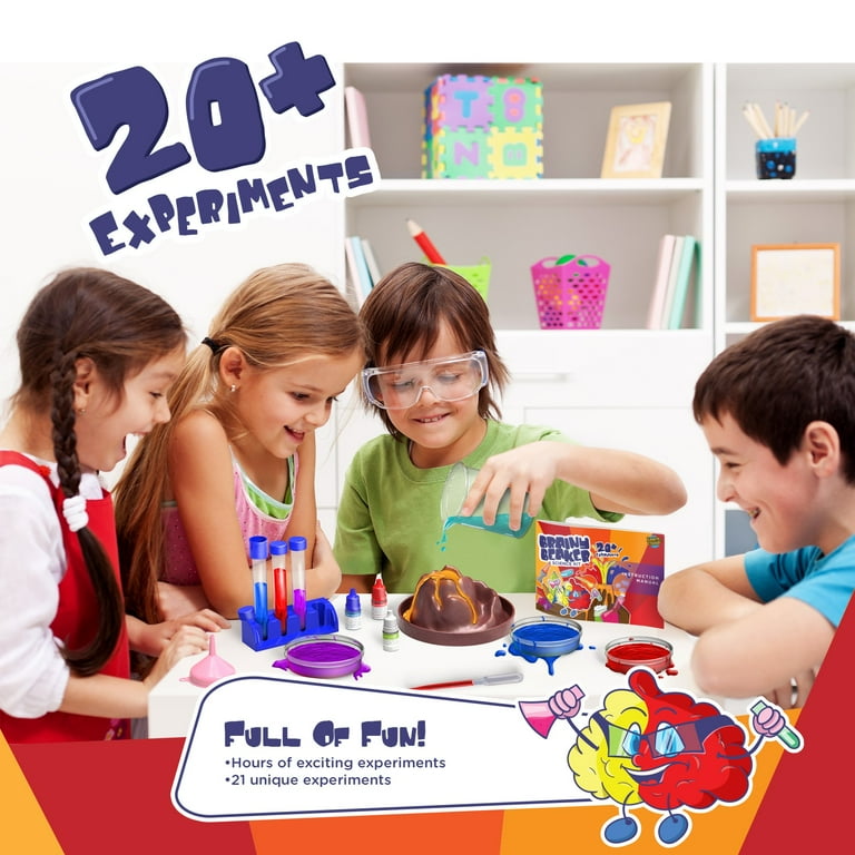 21 Science Experiments for Kids - Science Kit Gift Experiment Set