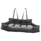 thumbnail image 3 of Asiento elevador para perros Cama de viaje para perros en el automóvil con funda extraíble Asiento elevador suave para viajes para mascotas Gris oscuro XL, 3 of 8