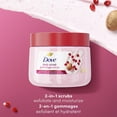 thumbnail image 3 of Dove Body Scrub For Silky Soft Skin, Pomegranate & Shea Butter Exfoliates and Provides Lasting Nourishment, 3 of 7