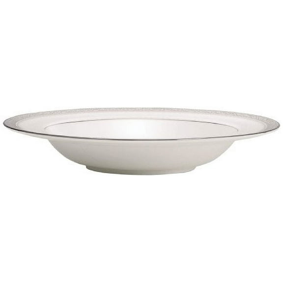Noritake Odessa 12-Ounce Soup Bowl, 8-1/2-Inch, Platinum