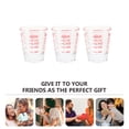 thumbnail image 4 of 3Pcs Coffee Drinking Glasses Kitchen Milk Measuring Cups Water Cups with Scale, 4 of 9