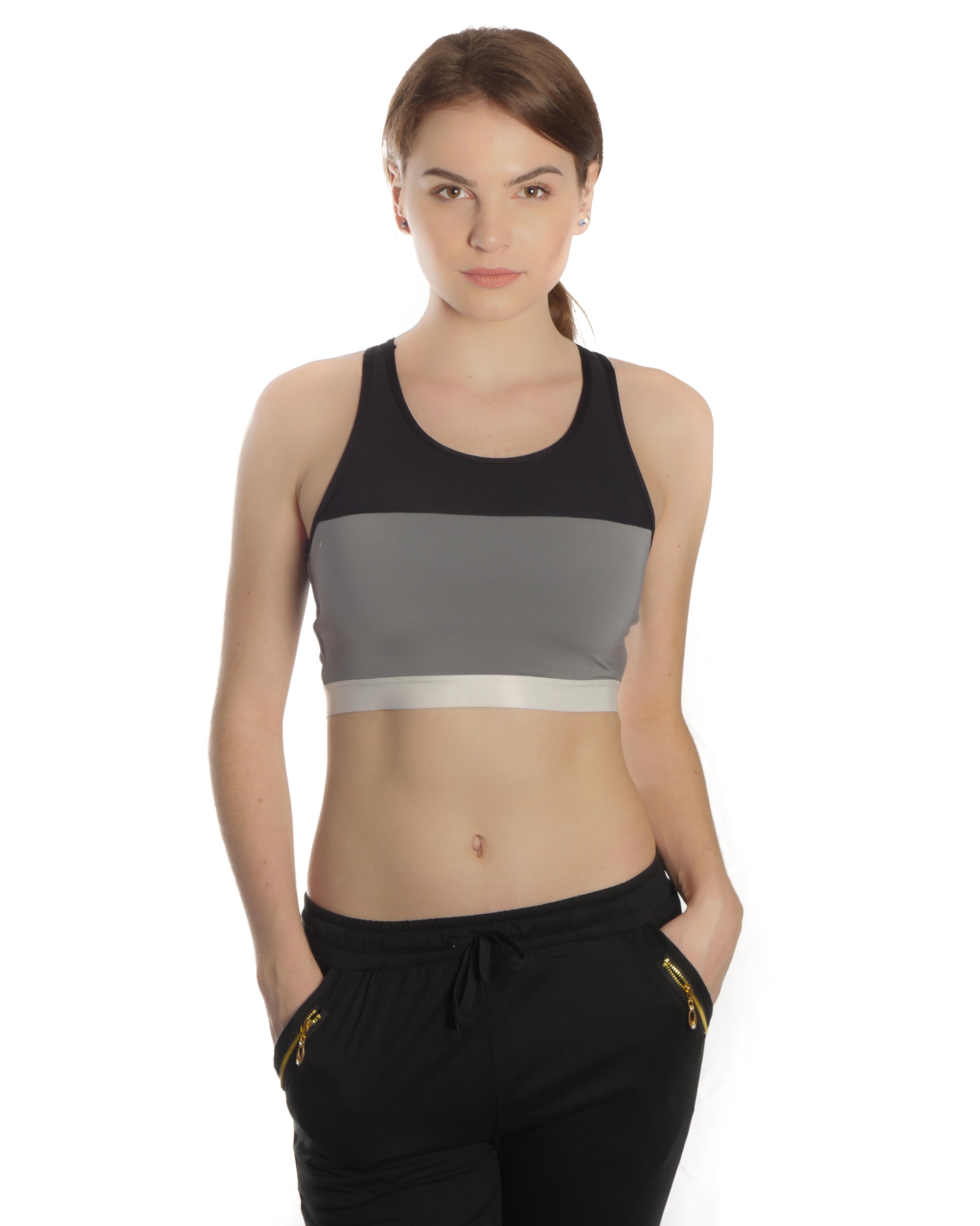 layer 8 sports bra
