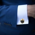 thumbnail image 4 of Halloween Elegant Men's Cufflinks for Formal Attire | Made of Stainless Steel | for Business Meetings and Special Occasions, 4 of 6