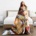 thumbnail image 4 of Cody Rhodes Blanket, Super Soft Throw Blanket, Cozy Flannel Blankets For Boys Girls, Warm Blankets For Couch Sofa Bed, 40"X30", 4 of 9