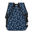thumbnail image 4 of Fotbe Question Marks Mochila Casual con Estampado para Escuela, Viajes y Actividades al Aire Libre - Duradera, Ligera y Cómoda, 4 of 5