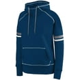 thumbnail image 2 of Augusta Girls Spry Hoodie 5441 Navy/White/Graphite L, 2 of 2