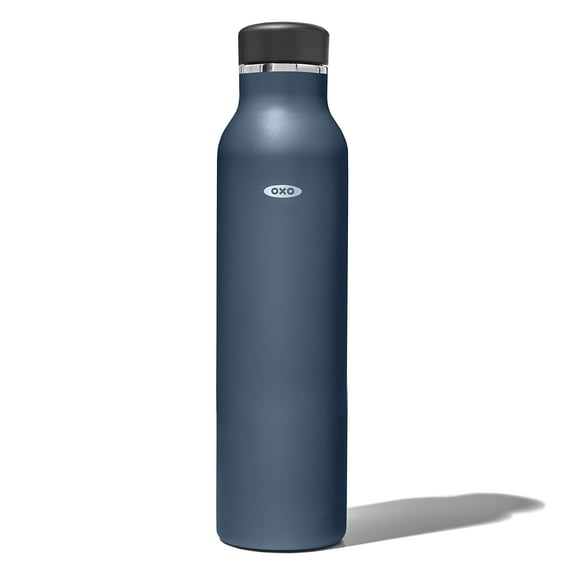 OXO Insulated Water Bottle 24oz - Dark Cobalt