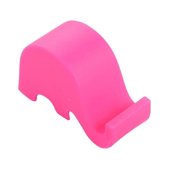 Injueey Mini soporte para teléfono con soporte para escritorio y de elefante para tabletas de teléfonos móviles Teléfono y Comunicación Rojo