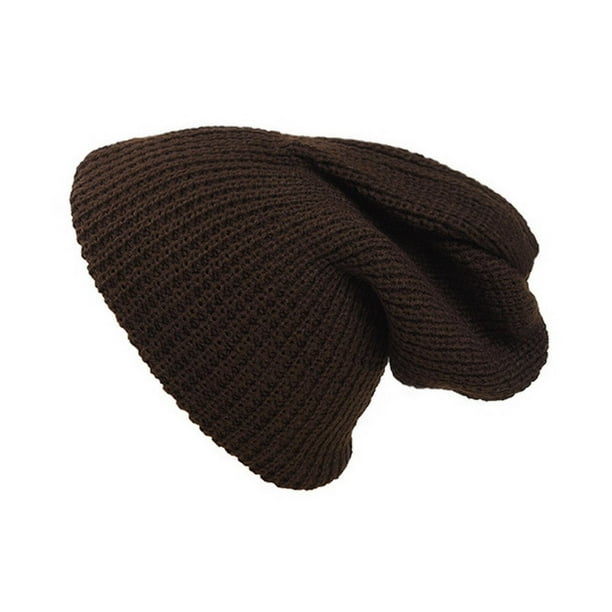Gorro holgado de invierno, boina de punto, gorro de Calavera, ropa deportiva para interiores y exteriores, gorro de Hip Hop tejido para fiestas