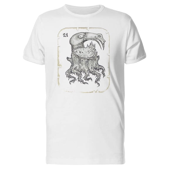 Bird With Tree Trunk. Tarot 21 Tee Men's -Image by Shutterstock