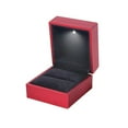 thumbnail image 6 of Jewelry Boxes With LED Light For Engagement Wedding Festival Box Rings D1D6, 6 of 9