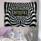 thumbnail image 4 of Tim Burton horror film Beetlejuice Sandworm Tapestry Anime Tapestry Hanging Tarot Hippie Wall Rug Dormitory Wall Hanging Slabs, 4 of 5