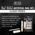 thumbnail image 2 of Set de uñas artificiales Ardell Professional Nail Addict Classic French, 2 of 5