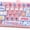 Pink, variant on 26-Key Keyboard Fidget Toy, Cute Cartoon Clicky Keychain Stress Relief Clicker with LED Lights, Portable Decompression Gift for Adults Teens