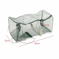 thumbnail image 3 of Foldable Crab Net Trap Cast Dip Cage Fishing Bait Fish Minnow Crawfish, 3 of 8