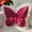 Red, variant on Bxaolu Butterfly Pillow Decorative Butterfly Shaped Throw Pillows 17.7" x 15.7" Cute Plush Cushion Velvet Decor for Bedroom Living Room Sofa Couch, White