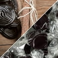 thumbnail image 5 of Black Licorice Flavored Taffy Chews by It's Delish, 18 Oz Jumbo Container  Individually Wrapped Gourmet Soft Fluff Taffies - Perfect Trick or Treat Candy for Black Themed Parties, USA Made & Kosher, 5 of 7