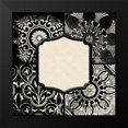 thumbnail image 2 of Grey, Jace 20x20 Black Modern Framed Museum Art Print Titled - Black cream border, 2 of 5