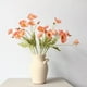 thumbnail image 2 of Nvzi piezas de flores artificiales de tacto real, flores falsas para decoración del hogar, oficina, boda, arreglo de ramo de flores artificiales para decoración (Q30), 2 of 5