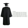 thumbnail image 5 of Academic Robe Set Graduation Tassel Unisex Commencement Adult Graduation Gown Cap Tassel Set 2022 for High School & Bachelor, 5 of 7