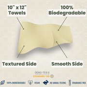 Clean Skin Club Bamboo Towels Size XL, Organic Disposable Face Washcloth