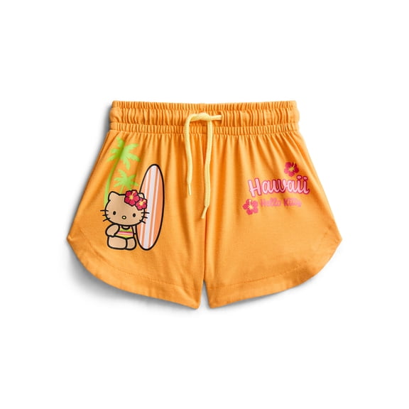 Hello Kitty Girls Graphic Shorts, Sizes XS-2XL