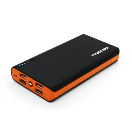 

High Quality Charging Power Supply Housing 2.1A 4USB 6x18650 Battery DIY Charger Cover Orange