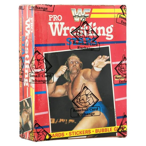 Schwartz Sports Memorabilia BX585TWE3 1985 WWF Pro Wrestling Stars Topps Boîte à Cire - Enveloppé BBCE - Lot de 36
