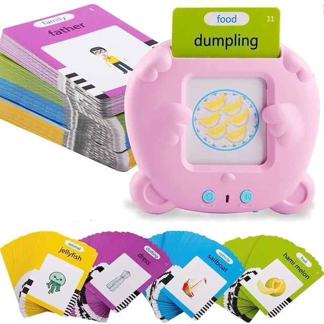 Talking Flash Cards for Toddlers 2-4 Years, Pocket Speech for Toddlers ...
