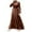 Khaki, variant on Elegant Women's Long Sleeve Button Down Abaya Casual Dress Dubai Fashion Outerwear