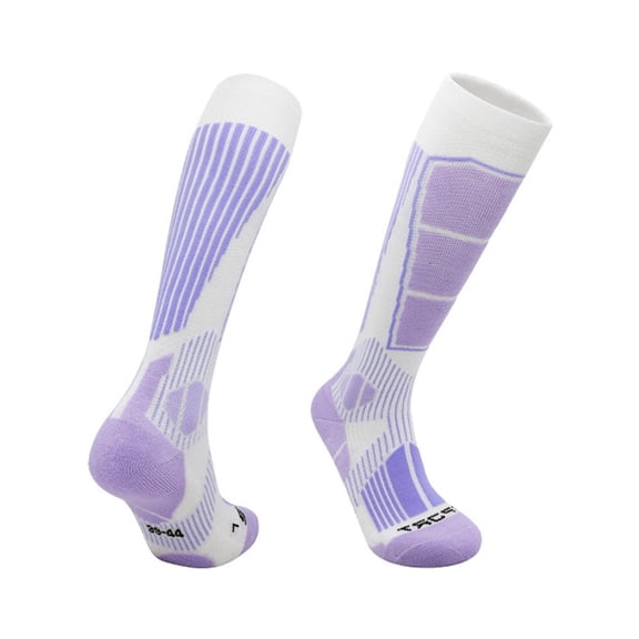 Jamicy Ski Socks for Womens Mens, Thermal Winter Warm Knee High Socks for Skiing Snowboarding Keep Warm Socks