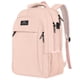 thumbnail image 1 of Mochila para portátil MATEIN de 15,6 pulgadas con puerto USB resistente al agua, color rosa, 1 of 7
