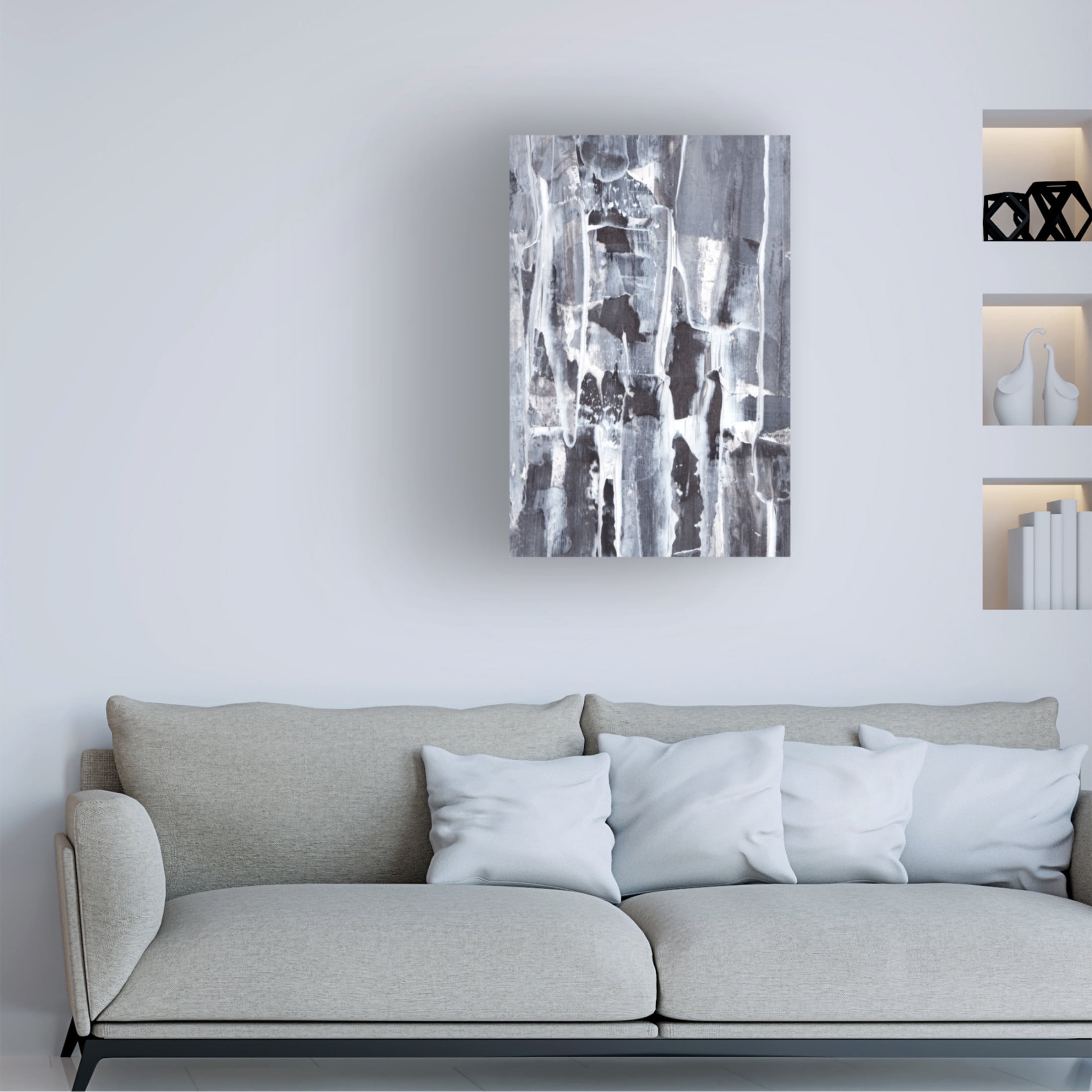 Trademark Fine Art uplusmestudio Abstract Texture No 3 Canvas Wall Art