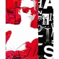 thumbnail image 3 of Taylor, Evangeline 15x18 Black Modern Framed Museum Art Print Titled - Fashion Graffiti 2, 3 of 5