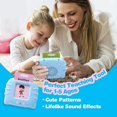 thumbnail image 4 of Timingsxd Juguetes para niños de 2 a 4 años Discurso de bolsillo para niños pequeños Autismo Juguetes sensoriales para niños autistas 224 palabras visuales Tarjetas flash parlantes Regalos para 1 2 3, 4 of 5