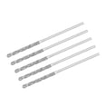 thumbnail image 4 of Uxcell Brocas de Taladro de Twist Recubiertas de Diamante Métricas de Acero de Alta Velocidad Tono Plateado 1 pieza 1mm, 4 of 5